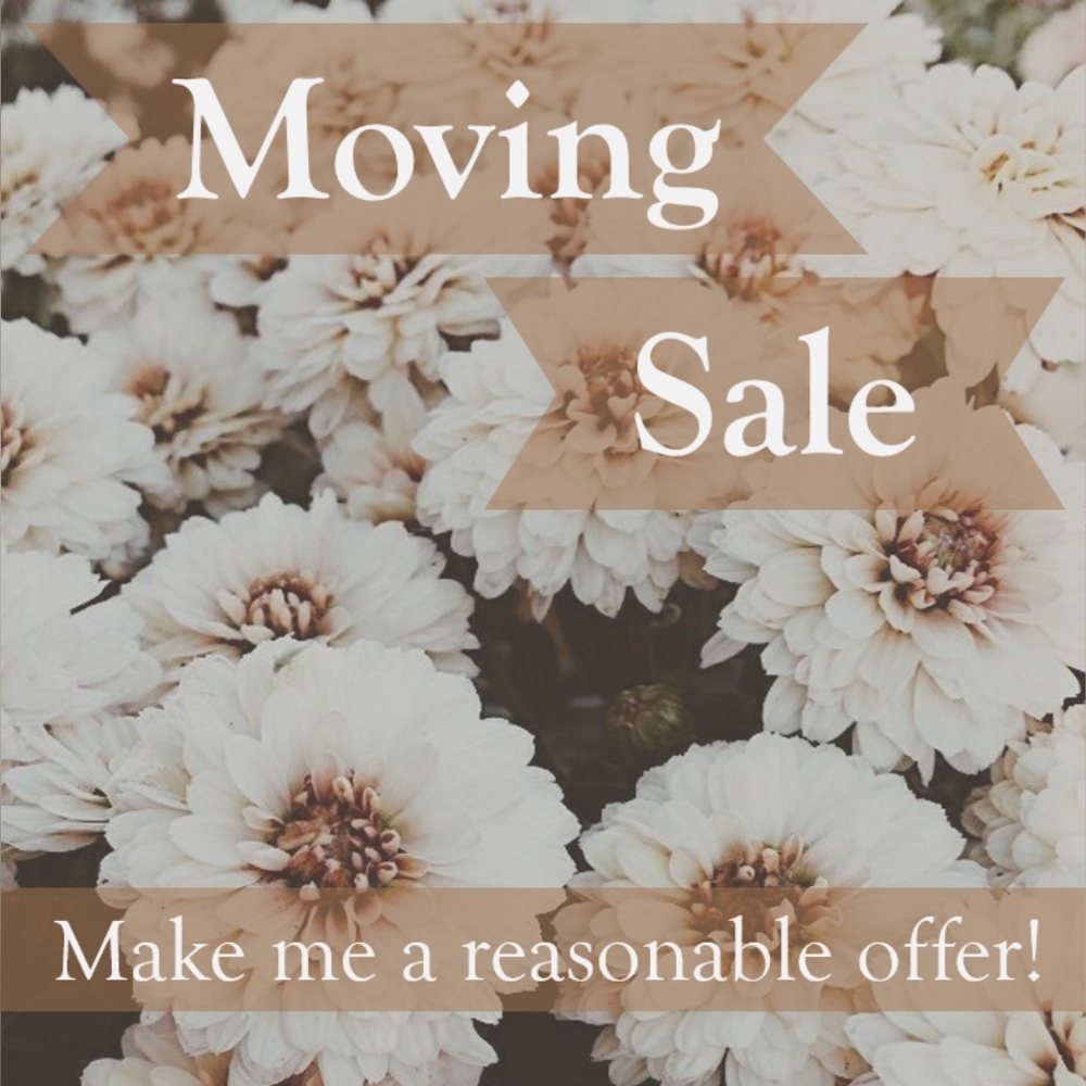 Moving Sale! 🏠